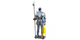 Suit of Armour and Rubber Chicker